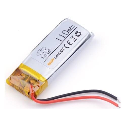 521233 110mAH best battery brand Original authentic Iron General Remote control / two-way remote control / battery/431233/431433