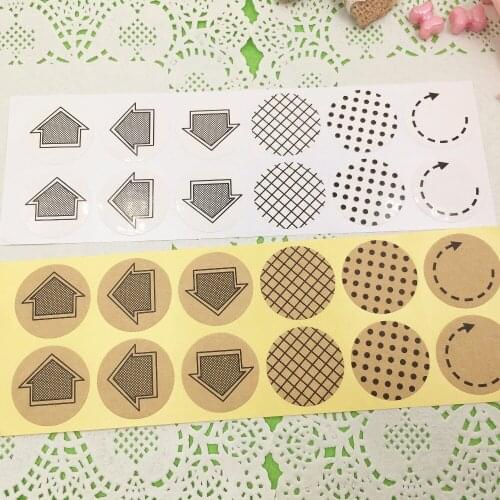 600pcs/lot Party Favor Gift Bag Candy Box Deco Adhesive Seal Sticker Gift Label Stickers