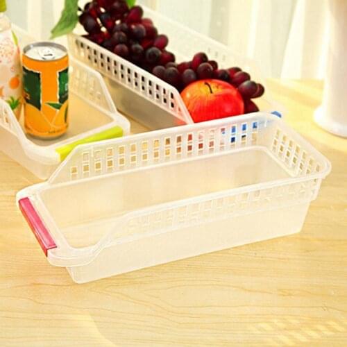 80% Dropshipping!!Refrigerator fruit storage rack storage box basket kitchen glove box storage box