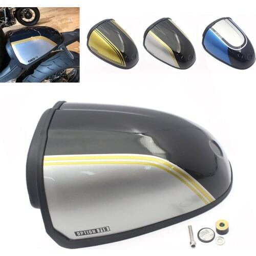 Motorcycle Rear Pillion Seat Cowl Hump Cover Luggage Bag For BMW R NineT 2014-2020 Scrambler Pure Urban G S 2017-20