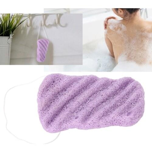 Konjac Wash Face Flutter Long Wave Type Big Size Body Konjac Wash Face Flutters Natural Facial Body Care Sponge Dry Dropshipping