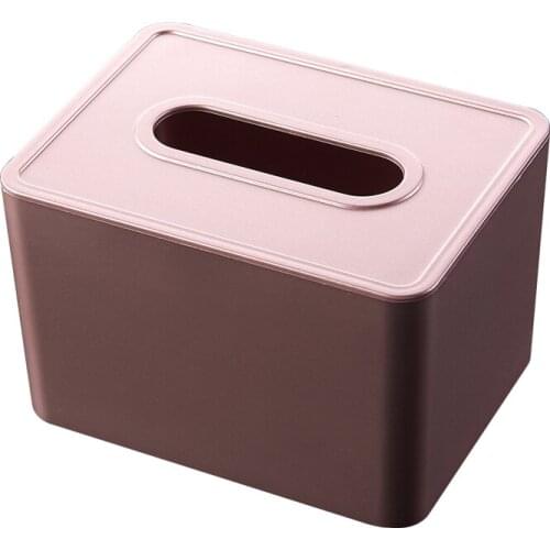 Creative Toilet Paper Holder Tissue Box Container Organizer Kitchen Napkin Tissue Boxes Storage Servilletero Wipe Case BW50ZJ