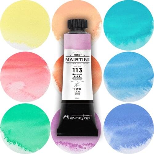 Mairtini master macaron color series watercolor paint 15ml art painting