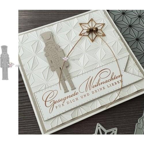 New Soldier decoration metal Cutting Dies Stencils DIY Scrapbooking Paper/photo Cards Embossing Dies