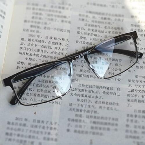 New Myopia Glasses Classic Unisex Fashion Black Height Number Elegant Clear Myopia -1.0To-4.0 M020