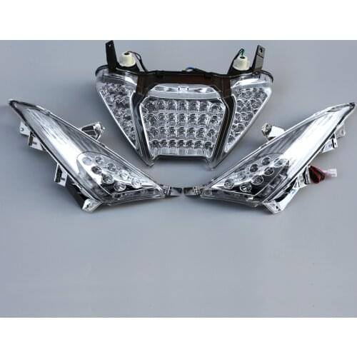 LED Rear Tail Brake Light Turn Signal Integrated Fit For T-MAX Tmax 500 TMAX500 XP500 2008-2011 2009 2010