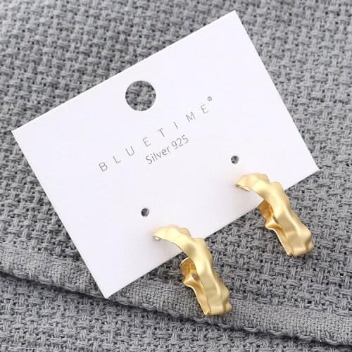 TONGKWOK Bohemia Exaggeration Dangle Earrings For Women Silk Thread Tassel Metal Long Chandelier Earrings #140029