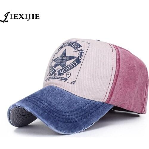 Korean tide male ladies couple hat Five Star letter baseball cap girl hats for women men caps fashion coated cotton cap jxj-286