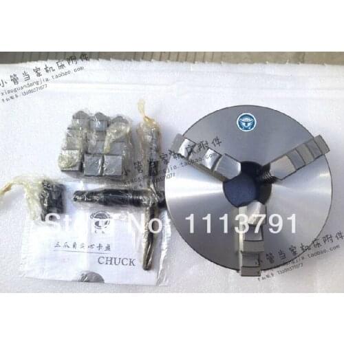 CNC Router Rotational Axis, jaw self-centering chuck K11-80