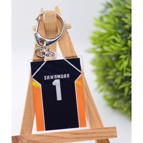 WL0948 Haikyuu!! Keychain Acrylic Cartoon Keyring Accessories