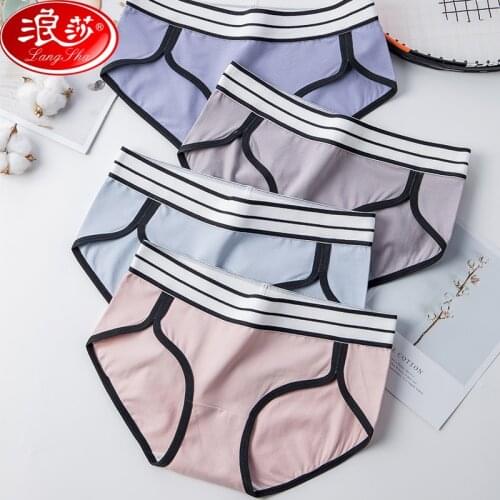 4Pcs/set Women Panties Cotton Sexy Intimates Fashion Female Soft Breathable Underwear Seamless Comfort Low Waist Girls Briefs