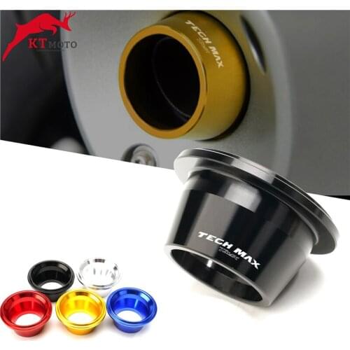 Motorcycle Accessorie tmax 560 CNC Aluminum Motorcycle pipe muffler Exhaust Tip Cover For Yamaha TMAX TECH MAX Tmax 560 2020