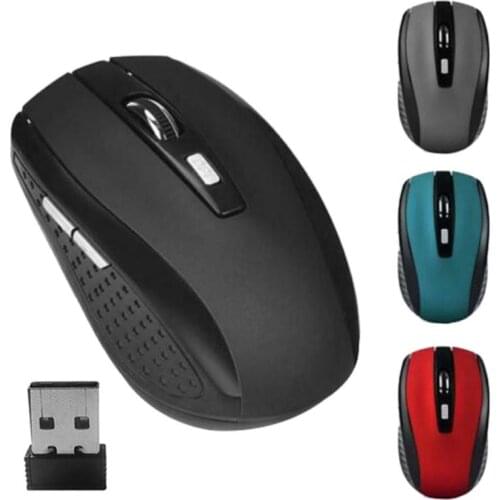 VODOOL 2.4GHz Wireless Gaming Mouse 2000 DPI 6 Buttons Optical Computer Mouse Gamer Mice With USB Receiver For Desktop PC Laptop