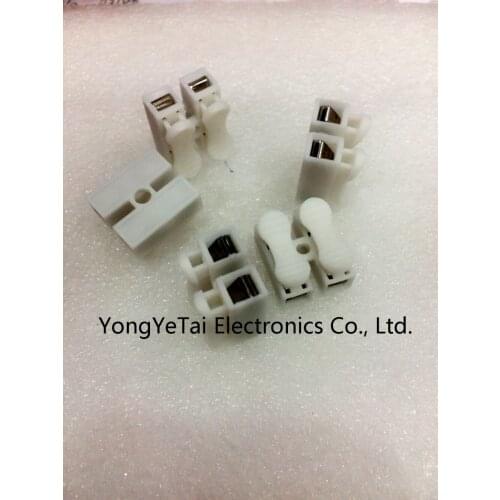 Quick-connect terminal CH2 2p wire connector terminal connector row column push butt LED free shipping