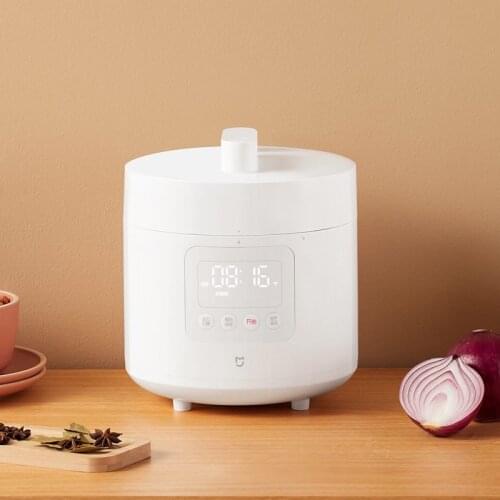 XIAOMI MIJIA Electric Pressure Rice Cooker Home Kitchen Appliance Intelligent Automatic Cook Work With Mijia App Online Recipes
