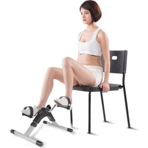 Horizontal Stepper Portable Stepper Aerobic Fitness Stepper For Bedroom Office Leg Exercise Home Gym Mini Fitness Equipment HWC