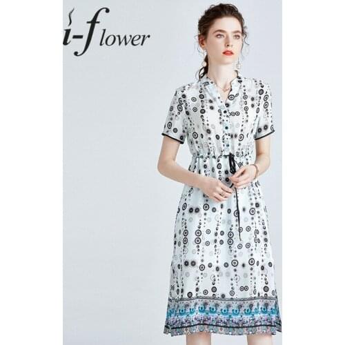 I-Flower Short Dresses For Women