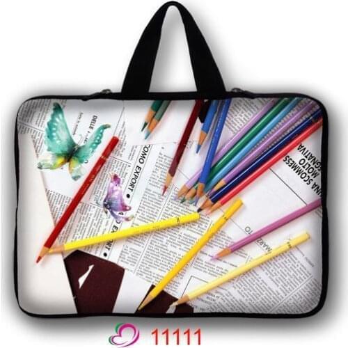 Pencils 10.1 11.6 12 13.3 14.4 15.4 17.3 laptop case Computer Bag pouch cover for macbook pro air reina hp Asus portatil 15.6