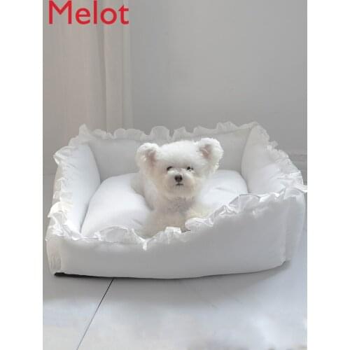Cat Nest Teddy Pet Bed Winter Warm Four Seasons Universal Removable Washable Dog Bed Cat Bed Dog Nest Dog Beds For Large Dogs