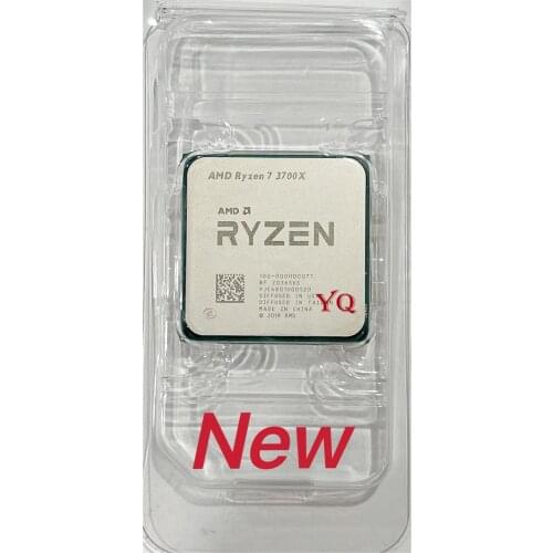 AMD Ryzen 7 3700X R7 3700X 3.6 GHz Eight-Core Sixteen-Thread CPU Processor 7NM L3=32M 100-000000071 Socket AM4 new but no fan