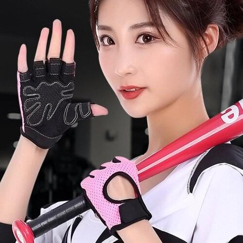 Professional Gym Fitness Gloves Weight Lifting Workout Bodybuilding Half Finger Gloves Cycling Gloves Equipment Sports Gloves