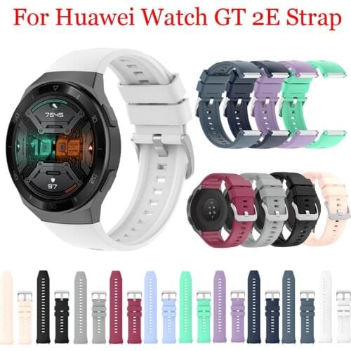 Strap For Huawei gt 2e 22mm Silicone Wristband Bracelet Replacement Huawei GT2E SmartWatch band Smart accessories Bracelet belt