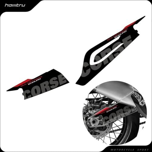 Reflective PVC Decals Case For Ducati Multistrada 1200 1260 Enduro 2014-2019 Motorcycle Sticker