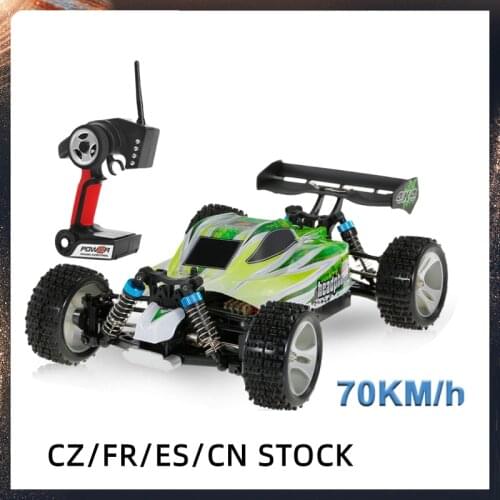 WLtoys A959-B A97-B 1:18 70KM/H High Speed RC Racing Car 2.4GHz 4WD RC Electric Remote Control Vehicle Off-Road Car Buggy Toys
