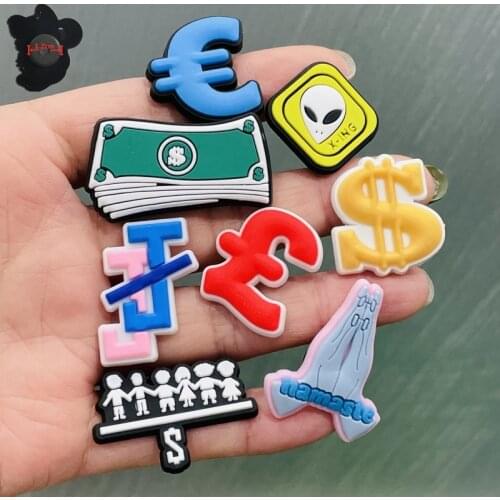 1PCS PVC Cute Money Fridge Magnets Namaste Dollar Euro Refrigerator Magnetic Sticker Kids Gift Stationery Toy Office Supplies