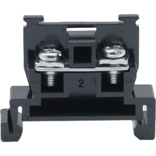 10pcs 30A rail-mounted pure copper flame retardant terminal blocks screw terminal block connector combination 600V TBR-30