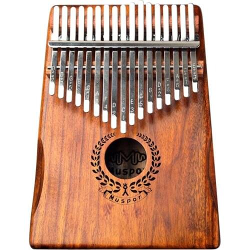 17-tone Kalimba thumb piano Acacia wood Kalimba Mbira with free bag Keyboard instrument finger piano