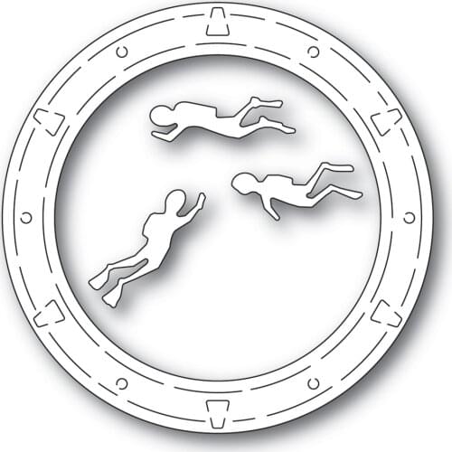 2021 AliliArts Metal Cutting Dies Ocean port diy Scrapbooking Photo Album Decorative Embossing PaperCard Crafts Die