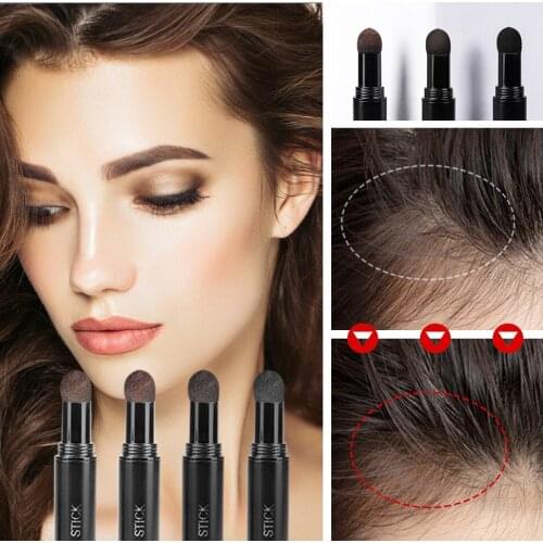 3 Color Hair Line Edge Control Modified Repair Stick Pen Hair Shadow Trimming Powder Waterproof Hairline Refill Thin Face Powder