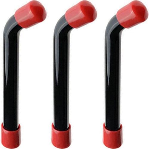 3pc Universal Dental Optical Fiber Guide Rod Tips For Dental LED Curing Light Lamp 8mm