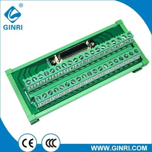 36-pin MDR/TB Interface Module, SCSI Connector-Teminal Block Conversion Unit,Convertor,Breakout Board JR-36TSC
