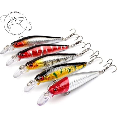 5Pcs/lot Lifelike Saltwater Feeder Wobbler Minnow Fishing Lures 9cm/8.3g Artificial ABS Hard Bait with Lip Tackle