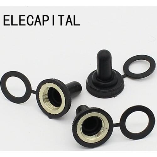 5pcs 12mm stainlesss steel toggle switch water proof cover