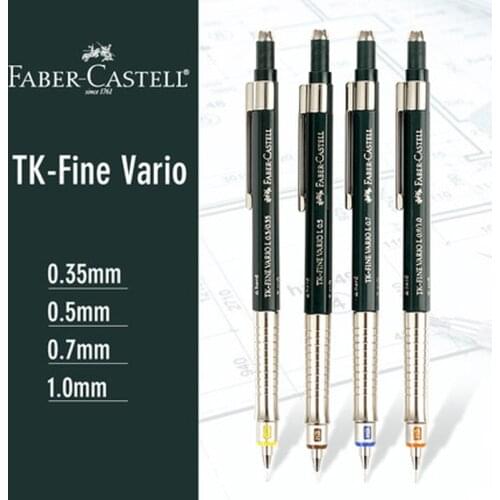 Faber-Castell Mobile Pencil 1 pcs TK-Fine Vario L 0.3/0.5/0.7/0.9mm Professional Drawing Design Automatic Pencil