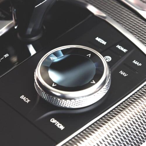 Car Accessories Crystal Idrive Multimedia Knob Cover for BMW 3 Series G20 Chassis 2020-2021