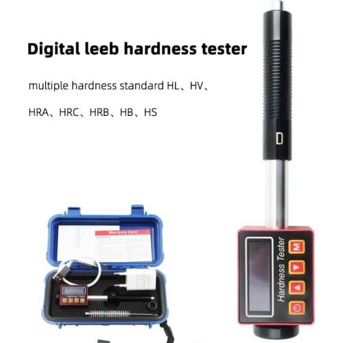 Digital Leeb Hardness Tester For Metal Stainless Steel HL HV HRA HRC HRB HB HS Rockwell Hardness Test