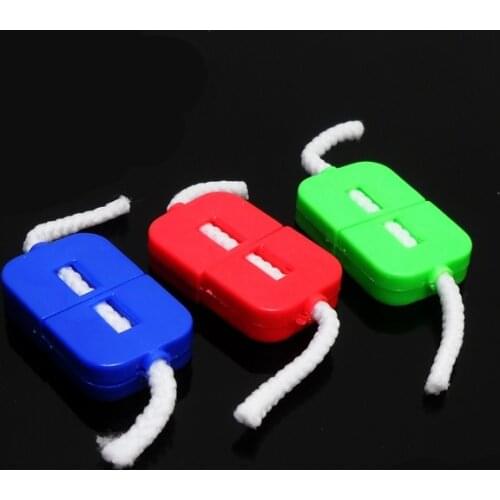 1pc 2018 Broken Rope restoration close-up magic trick childrens puzzle novelty prop toy gift easy to operate whole person joke