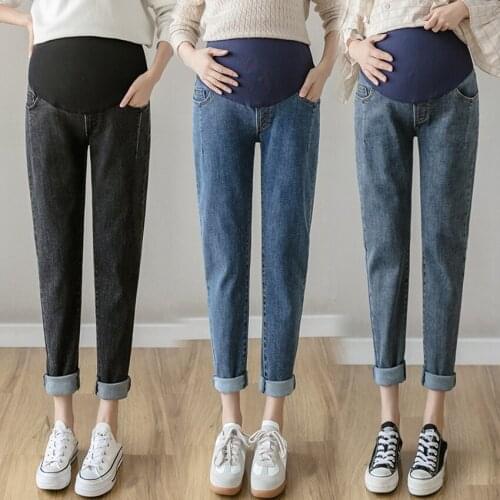 Fashion jeans women 2021 high waist loose straight wide leg Harlan carrot autumn and winter daddy pants