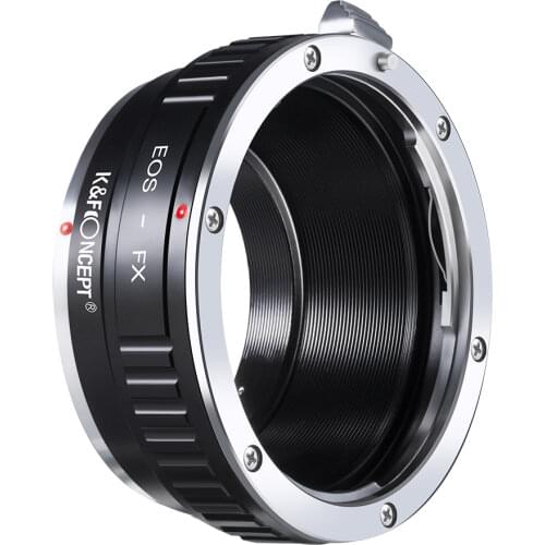 K&F Concept EOS-FX Camera Lens Adapter Ring For Canon Eos Mount Lens To Fujifilm X Mount For Fuji X-Pro1 Camera