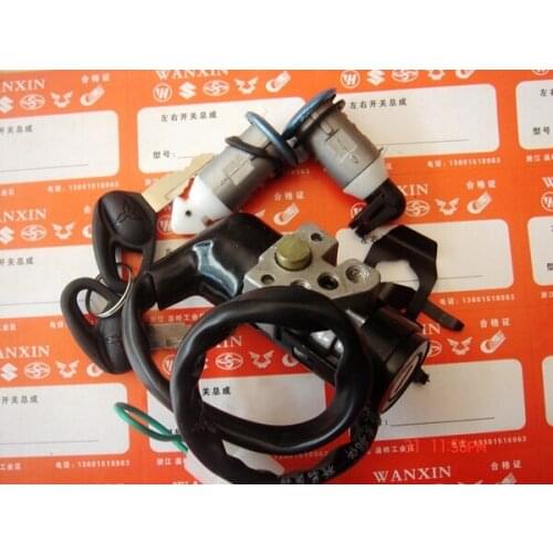 Motorcycle lock sets WH125 WH125 wire lock sets