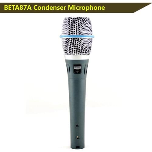 Condenser microphone BETA87A supercardioid condenser vocal microphone