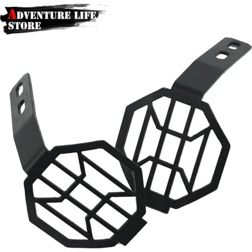 For BMW R1200GS R1250GS/ADV LC R1200RT F750GS F850GS K51 K52 LED Auxiliary Fog Lamp Light Cover Guard Grill Grille Protector