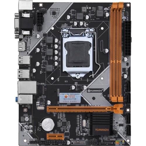 HUANANZHI H61 Motherboard M-ATX 16GB For Intel LGA 1155 Support i3 i5 i7 DDR3 1600/1333MHz SATA M.2 USB2.0 VGA HDMI-Compatible