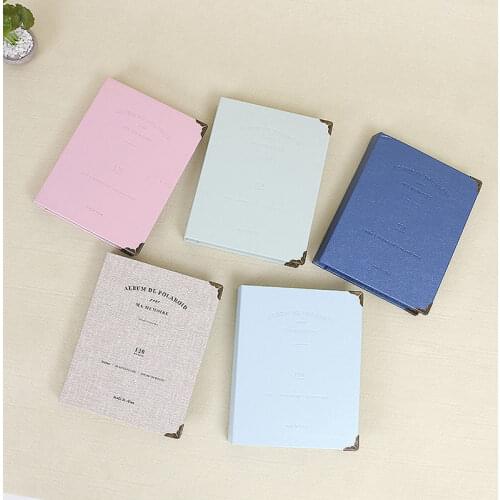 120 Pockets Mini Film Photo Album for Polaroid Fujifilm Instax Mini 9 8 7s 70 25 50s 90 Photo Film Paper Book