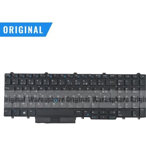 New Original FR Keyboard for Dell Precision 17 7710 15 3510 7510 0W93F7 W93F7