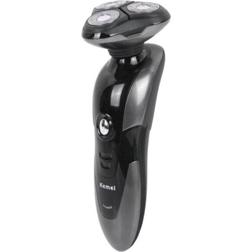 In 2017, the new high quality floating blade, KM9006, is powered by a rotary electric razor